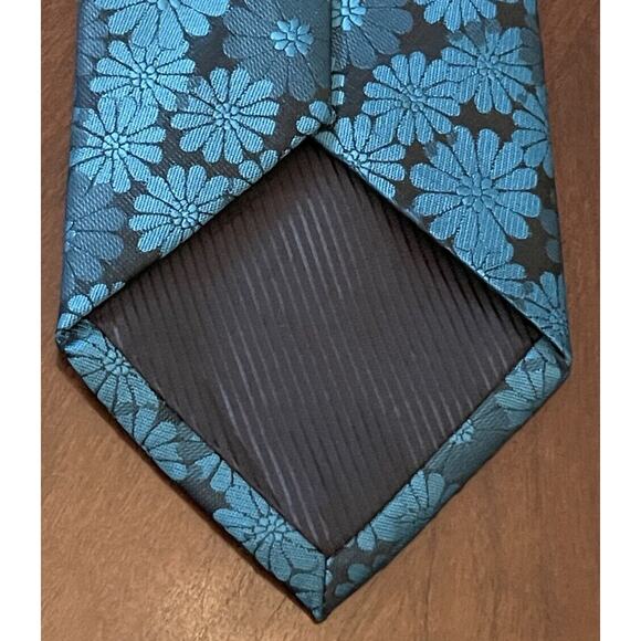 Hi Tie Green Hand Made 100% Silk Men’s Neck Tie - Picture 2 of 9